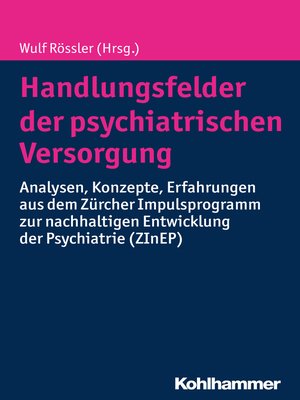 cover image of Handlungsfelder der psychiatrischen Versorgung